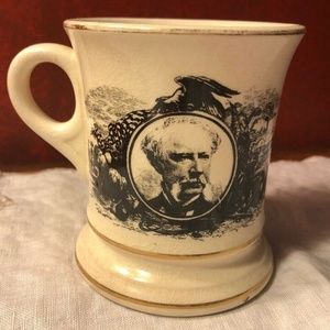 Rare Vintage CIVIL WAR AMERICAN EAGLE MUSTACHE MUG DRINKING CUP 10M 20